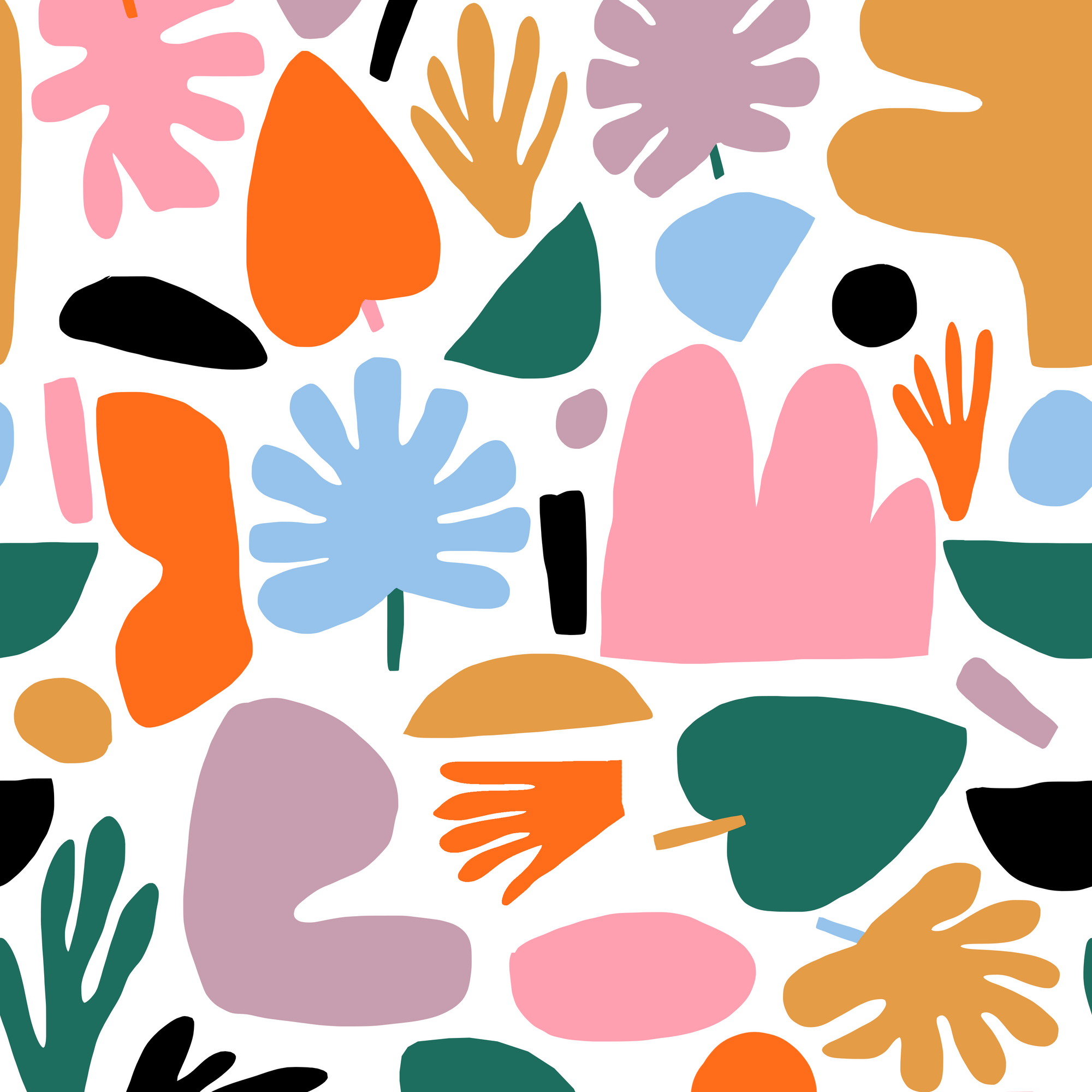 Jennifer Bouron - Cotton Lawn - Jungle Pop