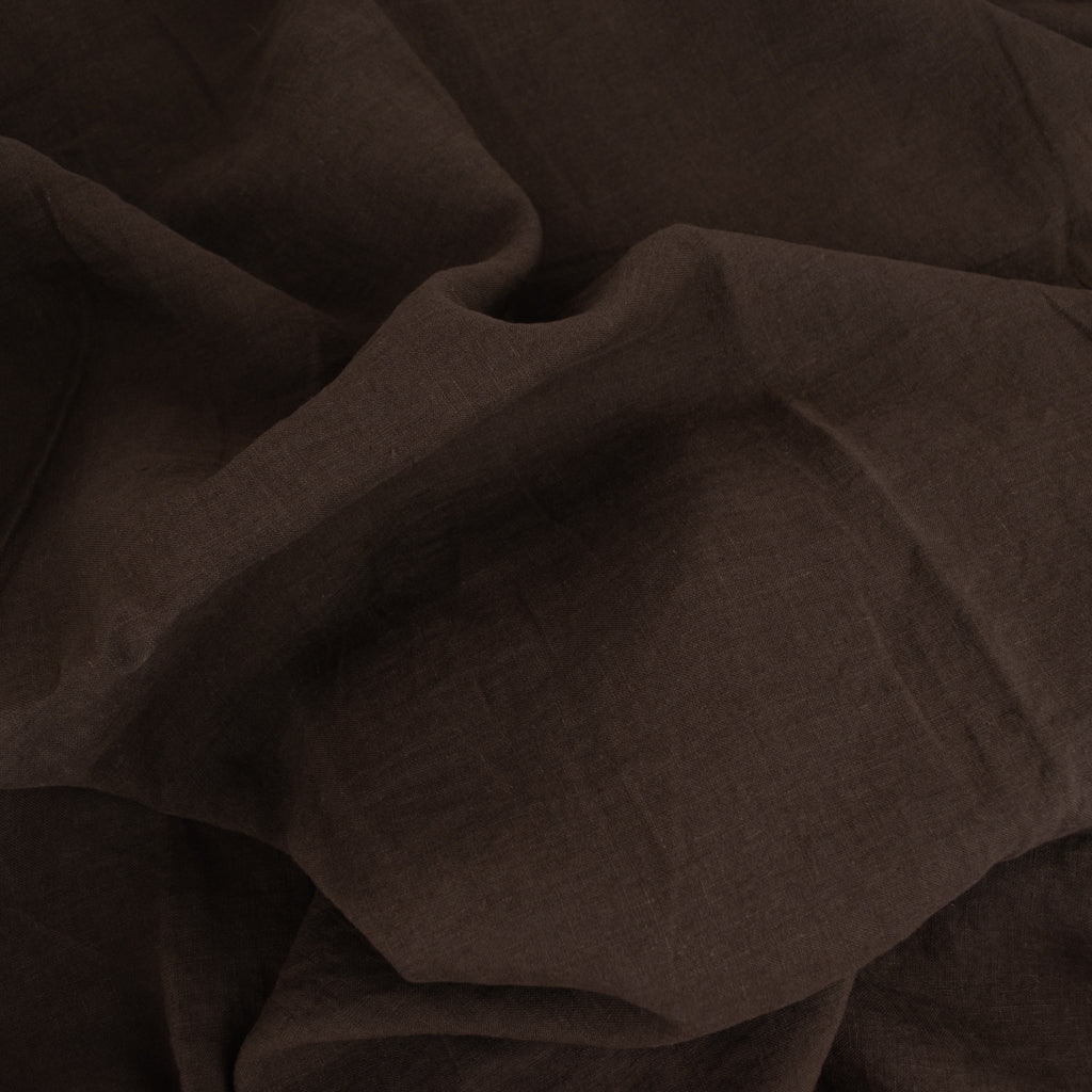 Smooth Crisp Linen - Fudge