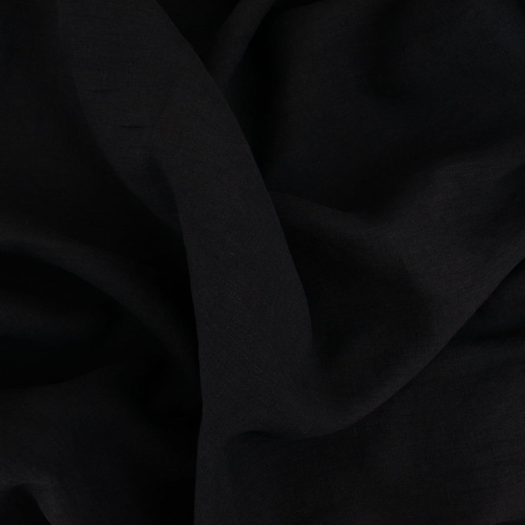 Washed Linen - Black