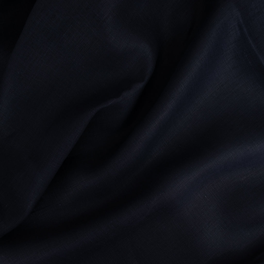 Smooth Crisp Linen - Ink Blue