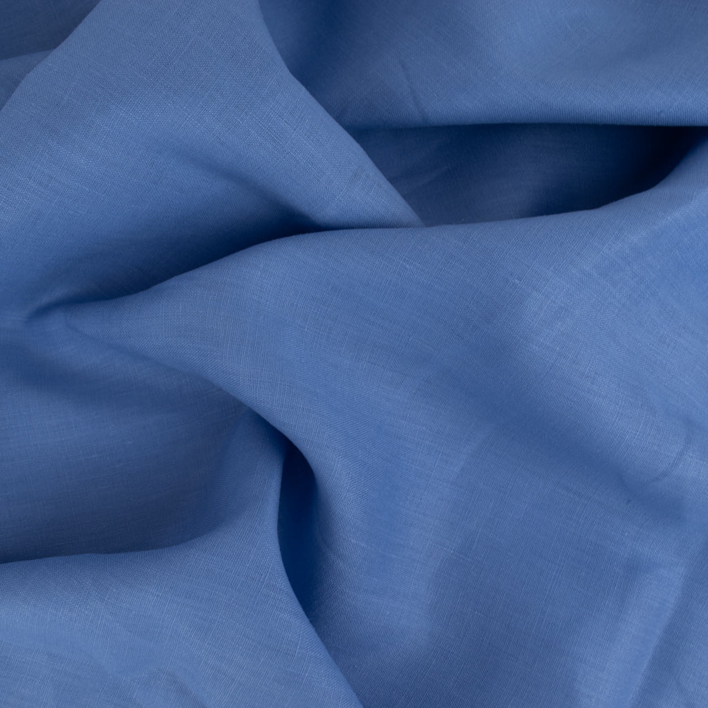 Smooth Crisp Linen - Cornflower Blue