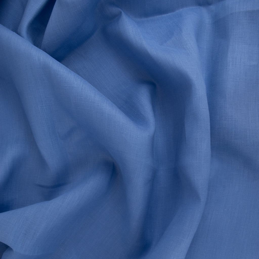 Smooth Crisp Linen - Cornflower Blue