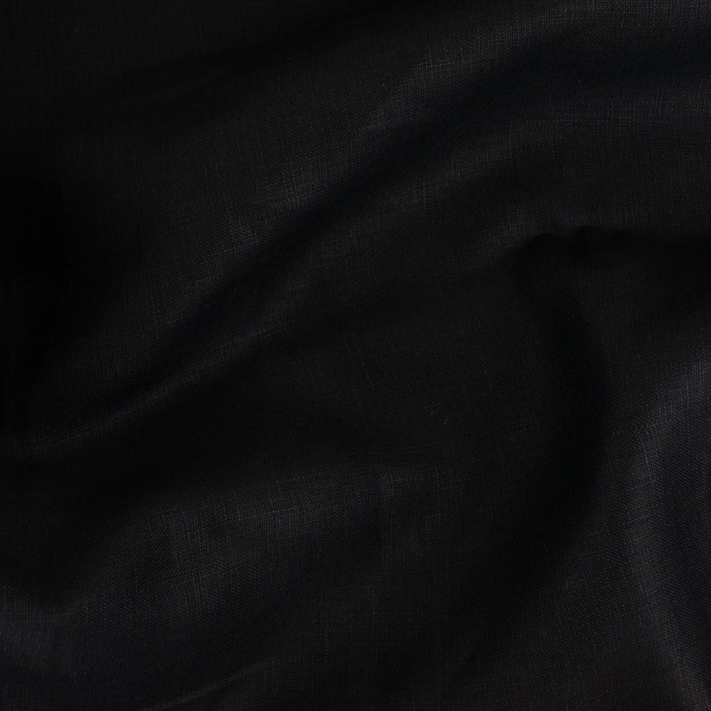 Smooth Crisp Linen - Black