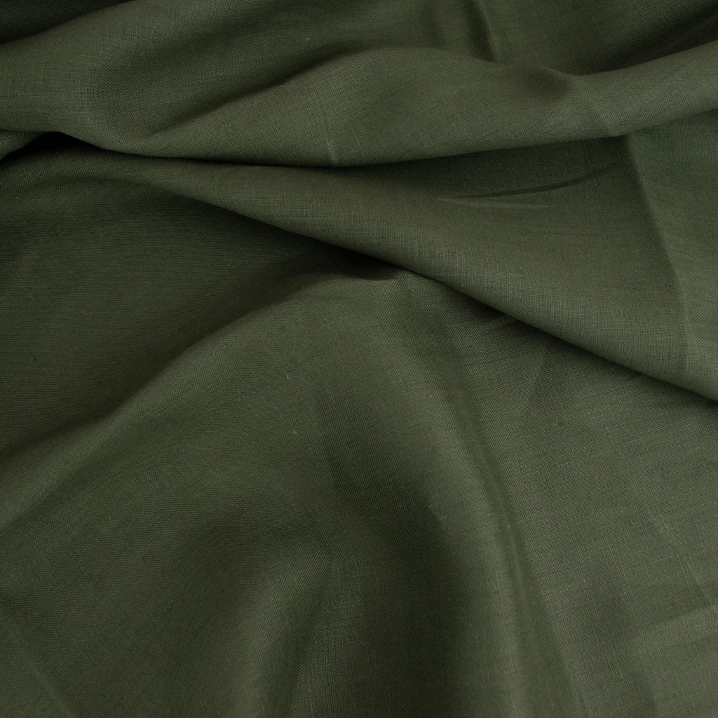 Smooth Crisp Linen - Khaki