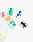 6 Woven Labels - Made Multicolour