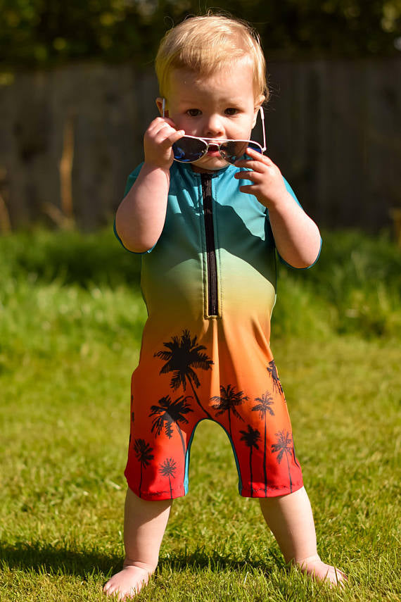 PDF Pattern - Sunshine Swim Romper | Waves & Wild