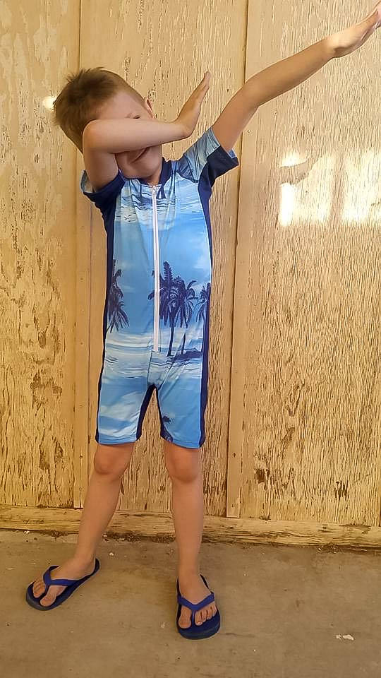 PDF Pattern - Sunshine Swim Romper | Waves & Wild
