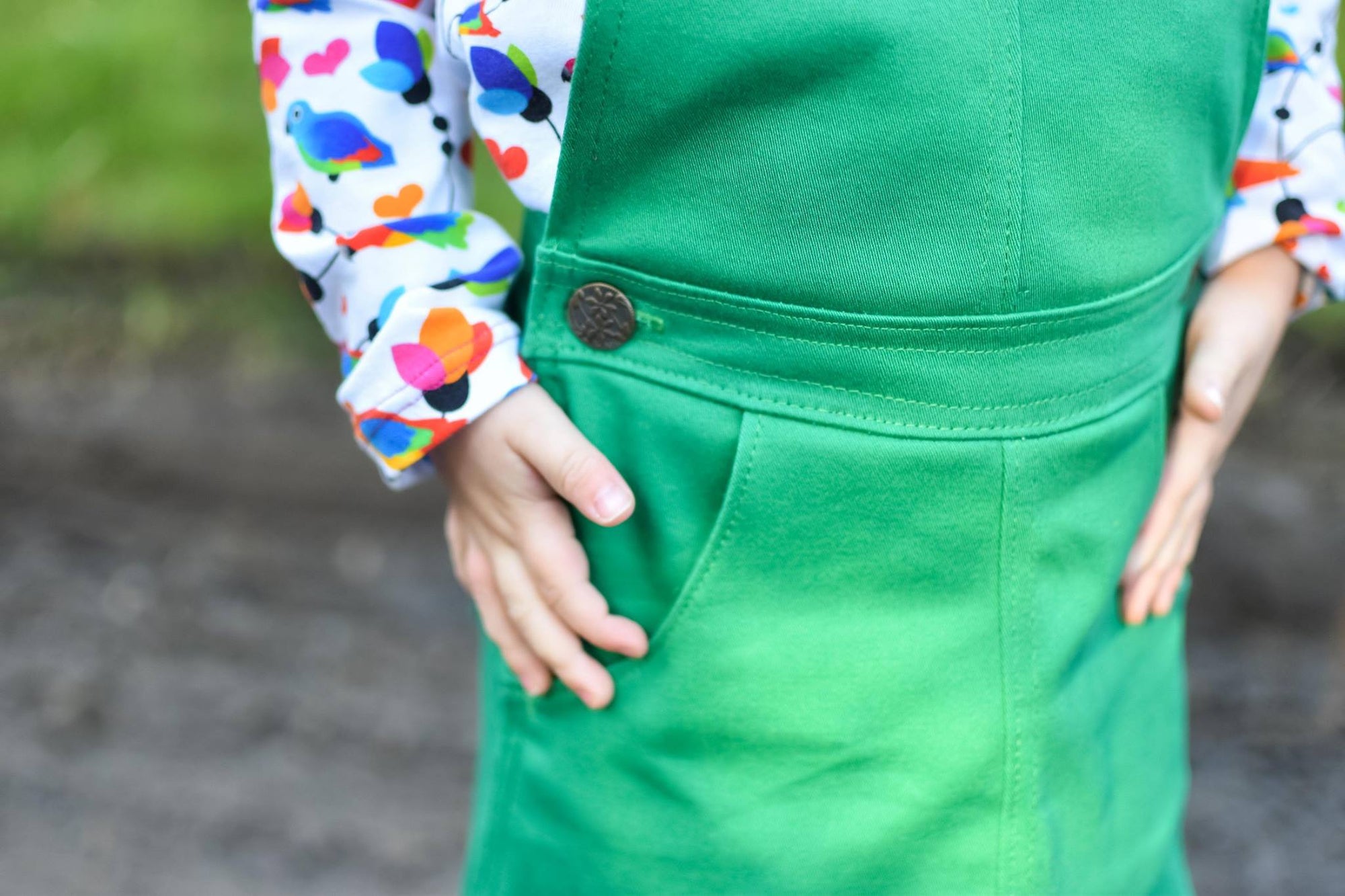 PDF Pattern - I Dig Dungarees | Waves & Wild