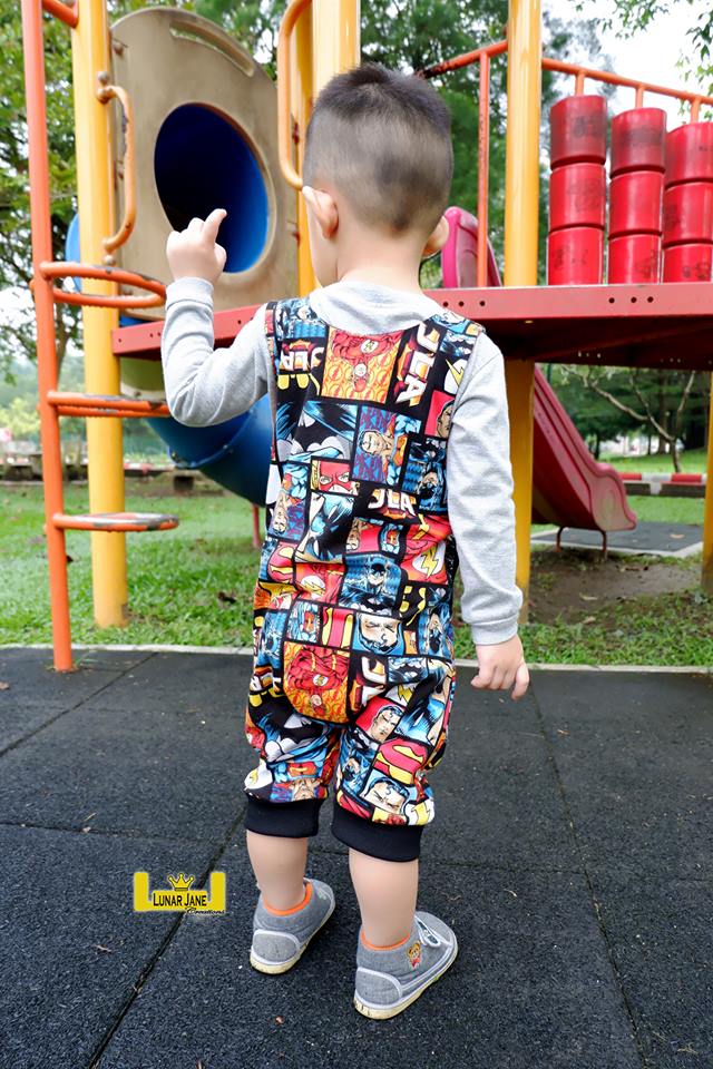 PDF Pattern - Over It Alls - Child | Waves & Wild