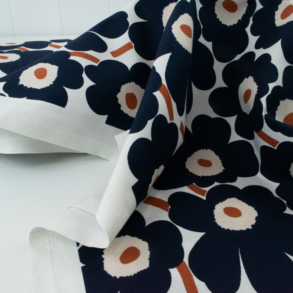 Marimekko - LIMITED EDITION - Mini Unikko - Organic Cotton - Navy