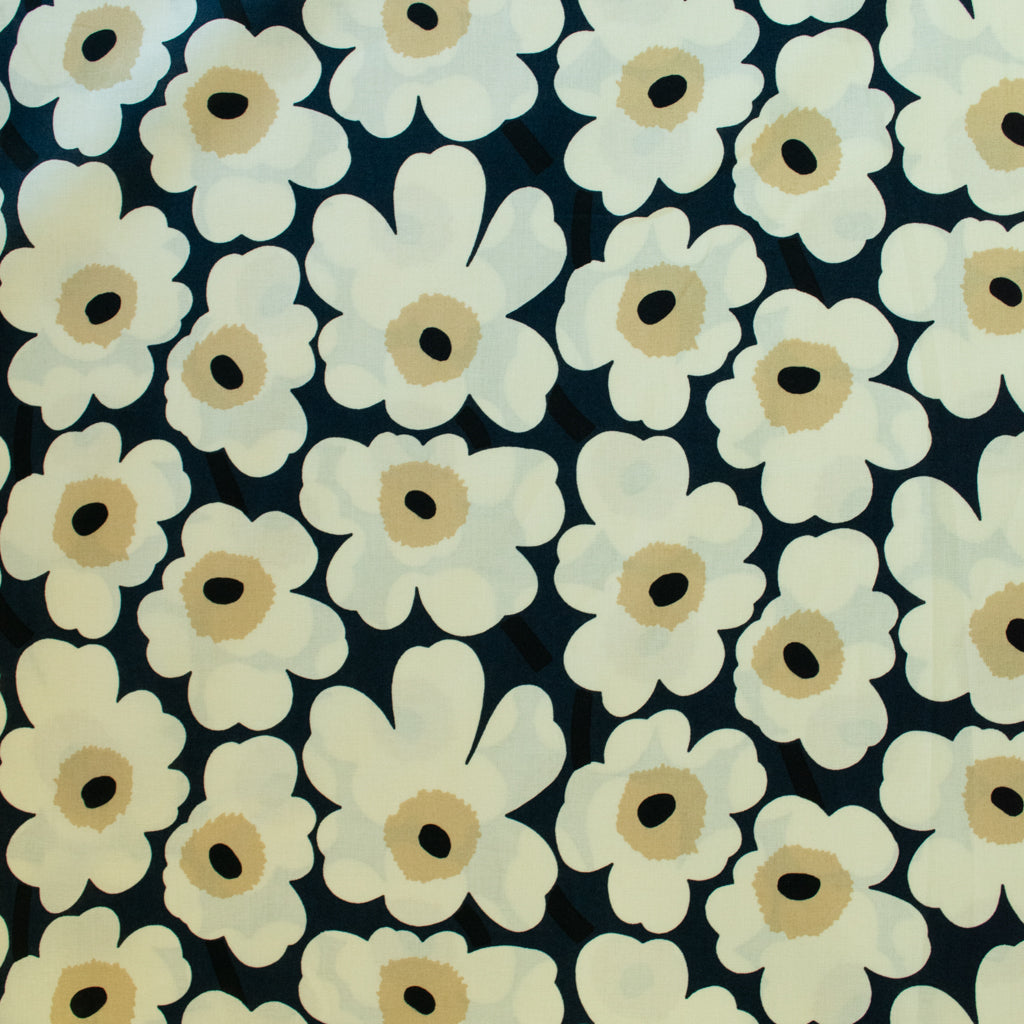 Marimekko - Mini Unikko - Cotton - Navy