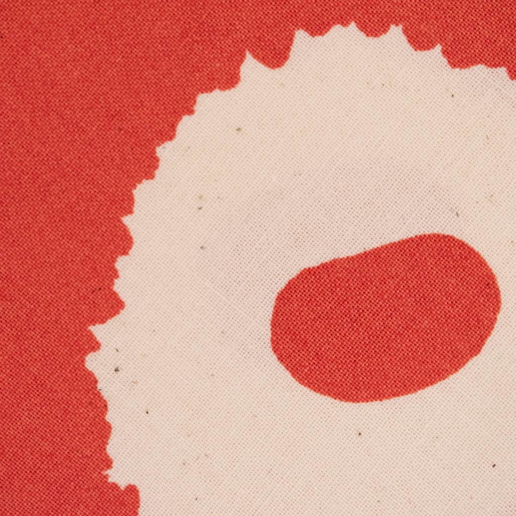 Marimekko - LIMITED EDITION - Pieni Unikko - Unbleached Cotton - Orange