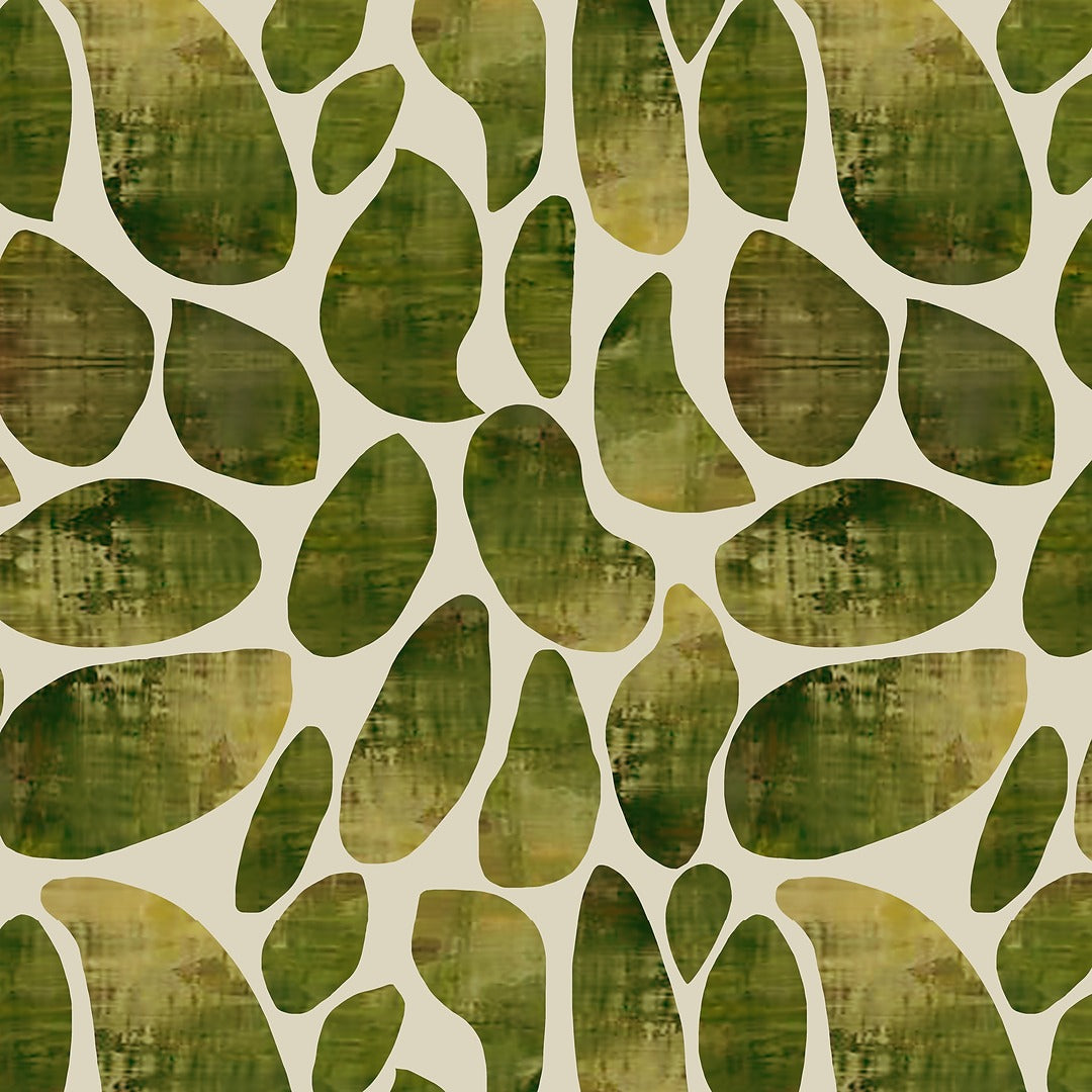 Light & Lush - Viscose Twill - Meadow Stones
