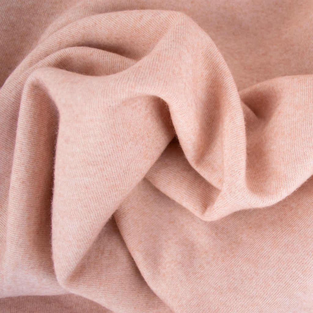 Merino Mohair Knit- Designer Deadstock - Light Pink