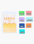 7 Woven Labels - MON 2 SUN