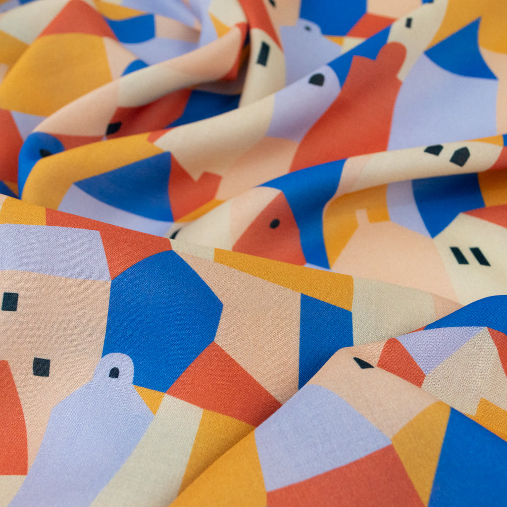 Myriam Van Neste - Rayon Lawn - Colourful City