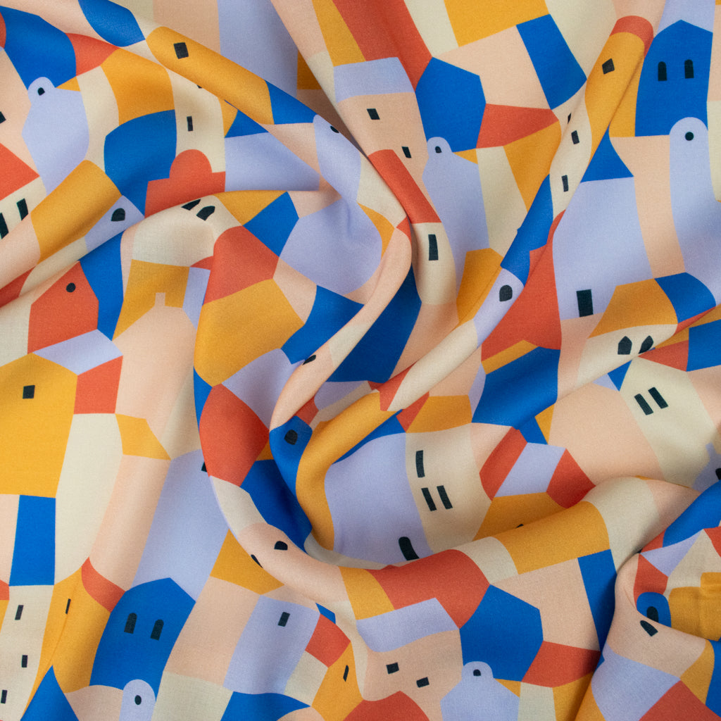 Myriam Van Neste - Rayon Lawn - Colourful City