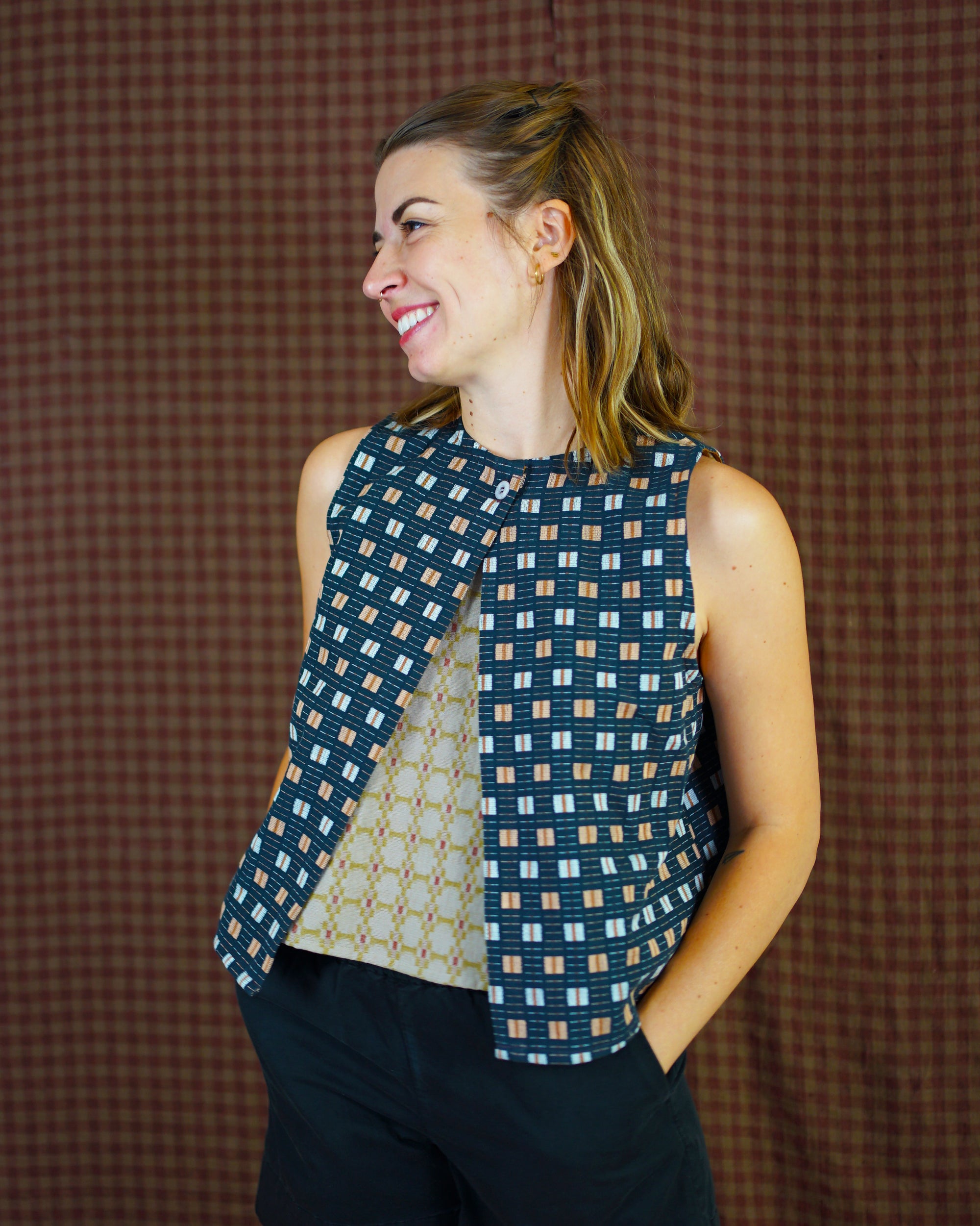 PDF Pattern - Open Back Smock Top | Matchy Matchy Sewing Club
