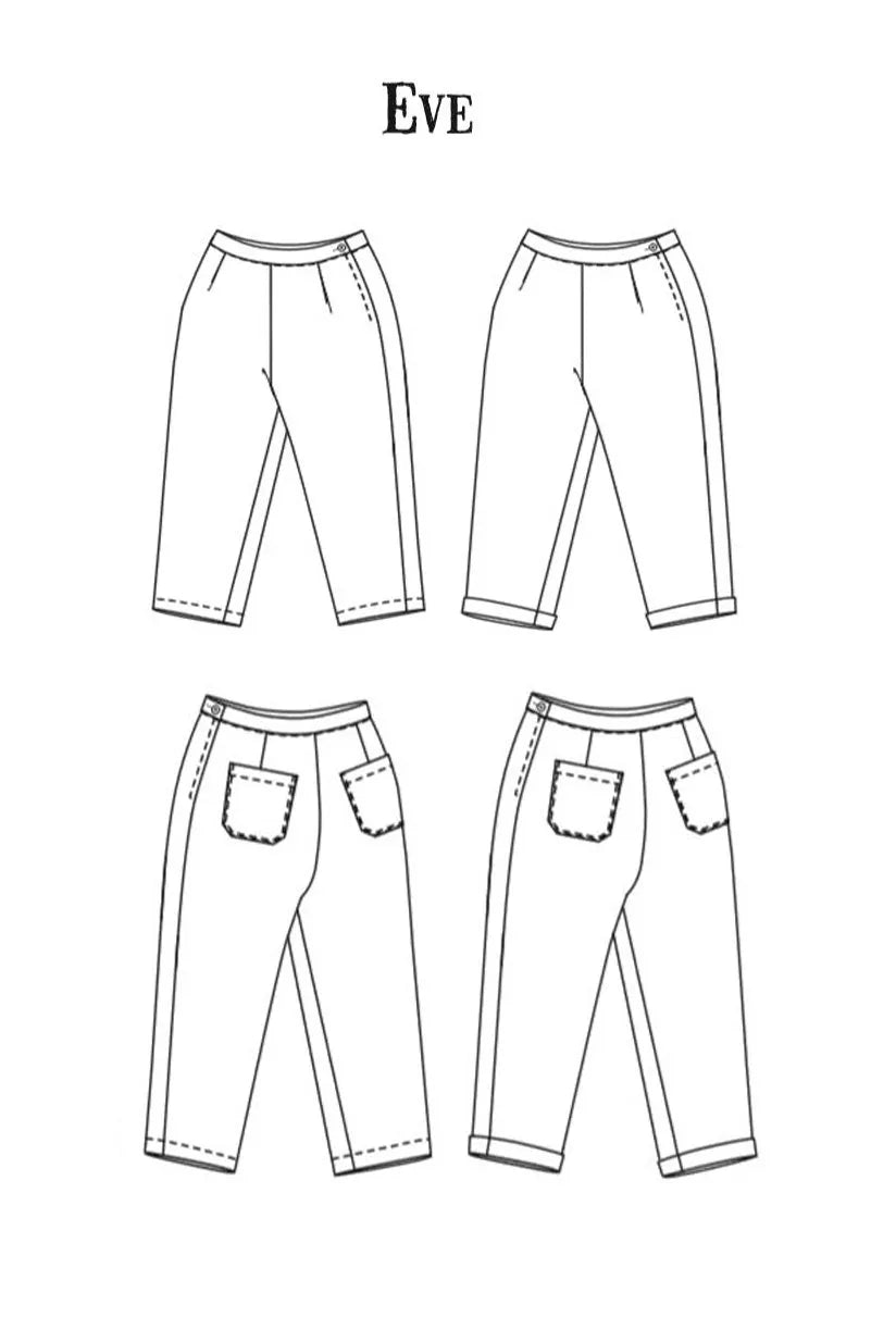 PDF Pattern - Eve Trousers | Merchant & Mills