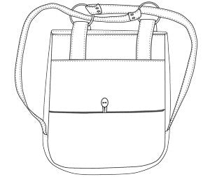 PDF Pattern - A Day in the Park Backpack Tote | Liesl + Co