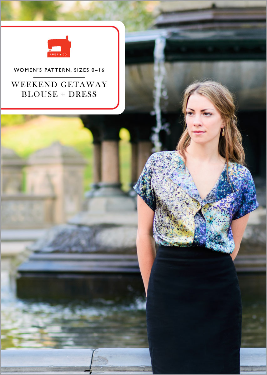 PDF Pattern - Weekend Getaway Blouse + Dress | Liesl + Co