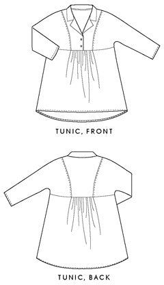 PDF Pattern - Late Lunch Tunic | Liesl + Co