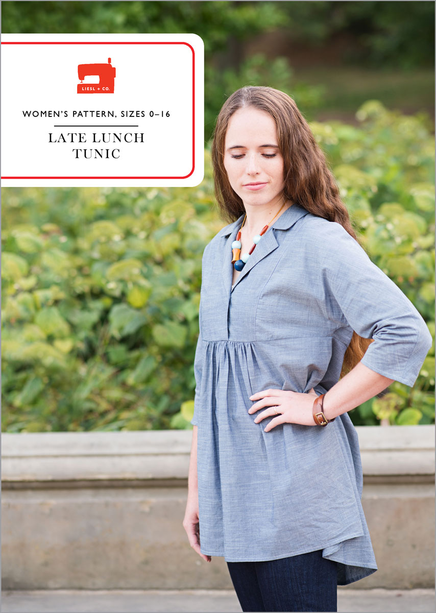 PDF Pattern - Late Lunch Tunic | Liesl + Co