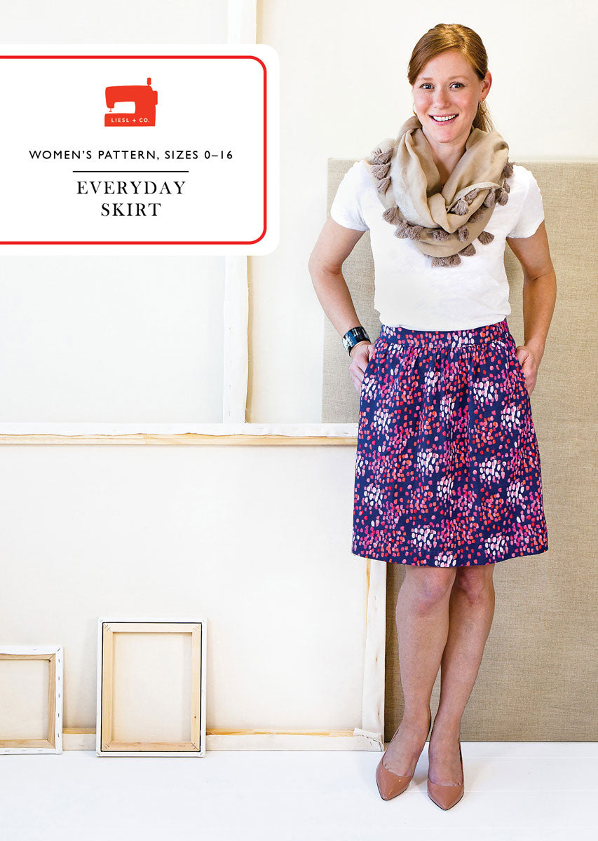 PDF Pattern - Everyday Skirt | Liesl + Co