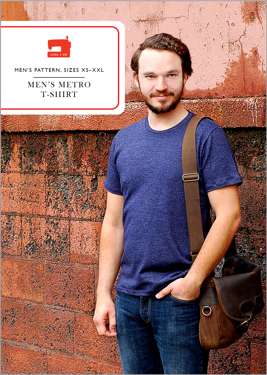 PDF Pattern - Men's Metro T-shirt | Liesl + Co