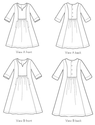 PDF Pattern - Cinema Dress | Liesl + Co