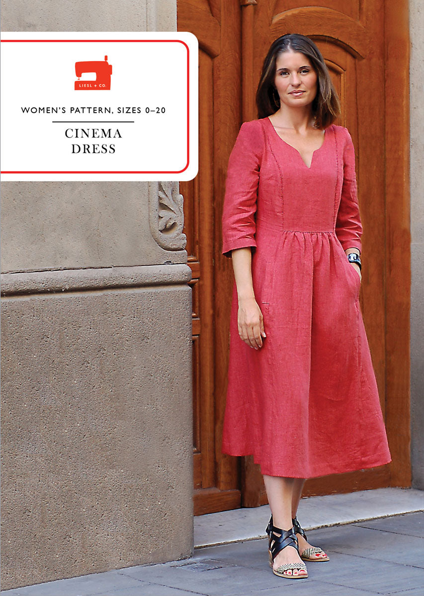 PDF Pattern - Cinema Dress | Liesl + Co