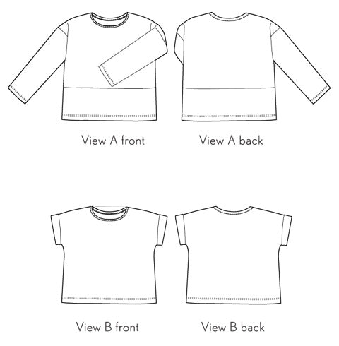 PDF Pattern - Bento Tee | Liesl + Co