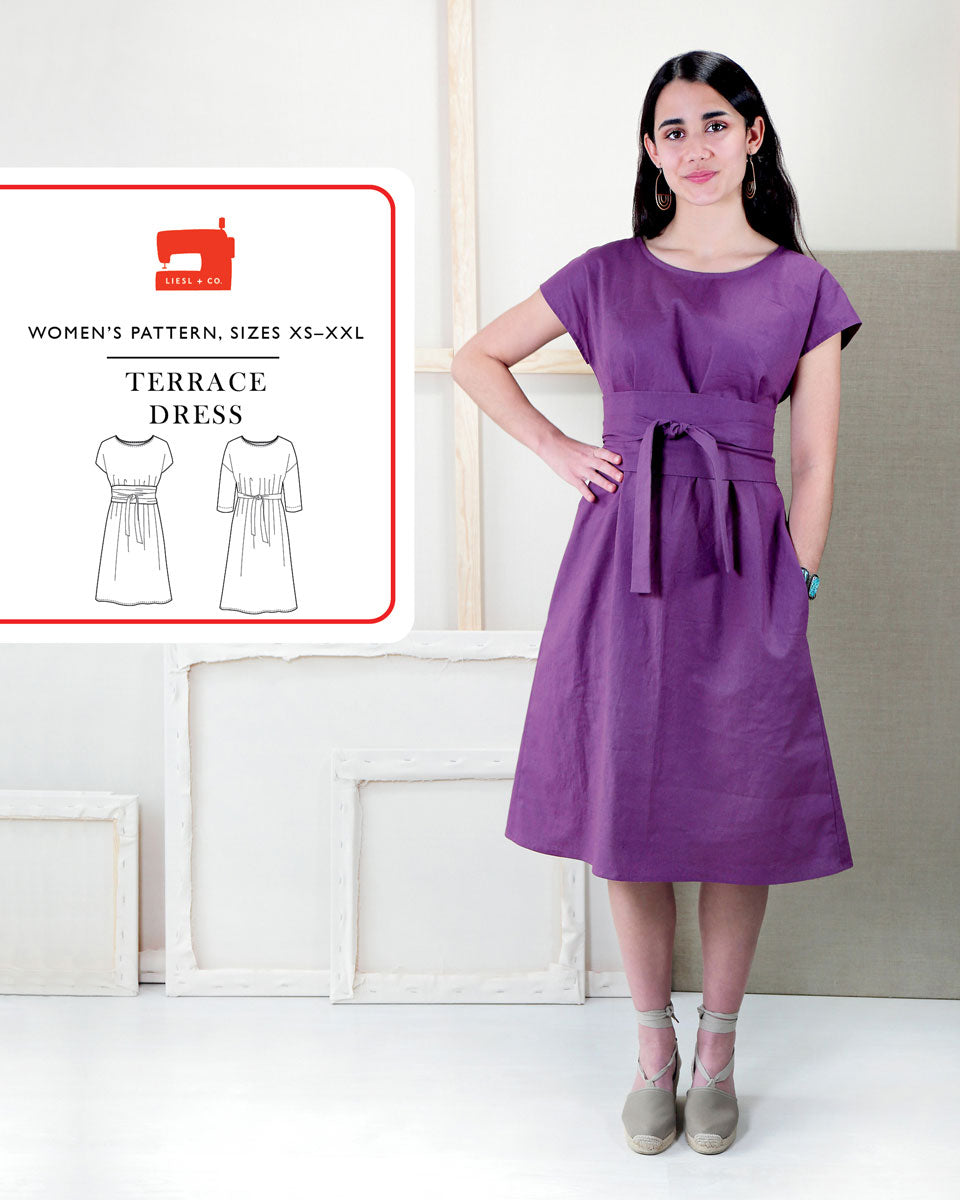 PDF Pattern - Terrace Dress | Liesl + Co