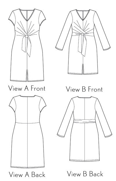 PDF Pattern - Belgravia Knit Dress | Liesl + Co