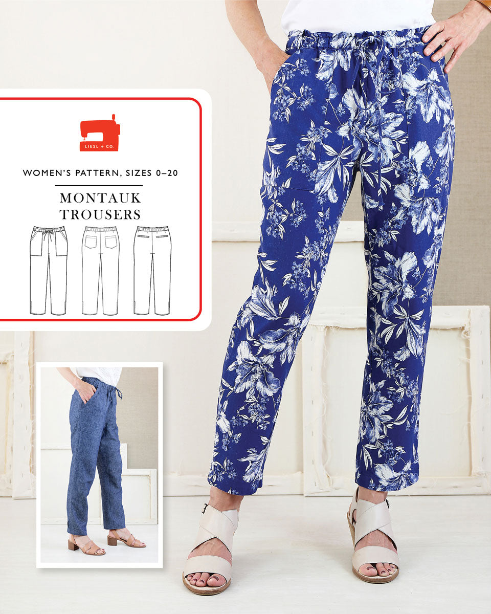 PDF Pattern - Montauk Trousers | Liesl + Co