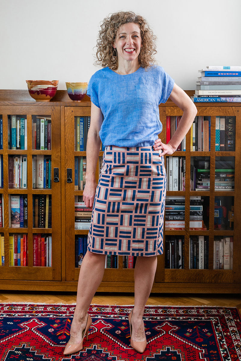 PDF Pattern - Verdun Woven T-Shirt | Liesl + Co