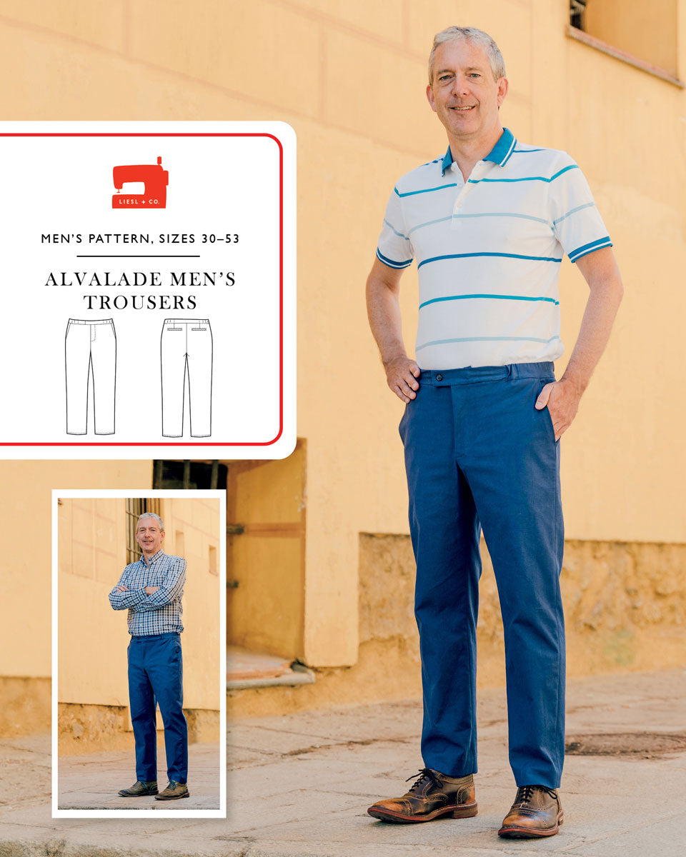 PDF Pattern - Alvalade Trousers | Liesl + Co