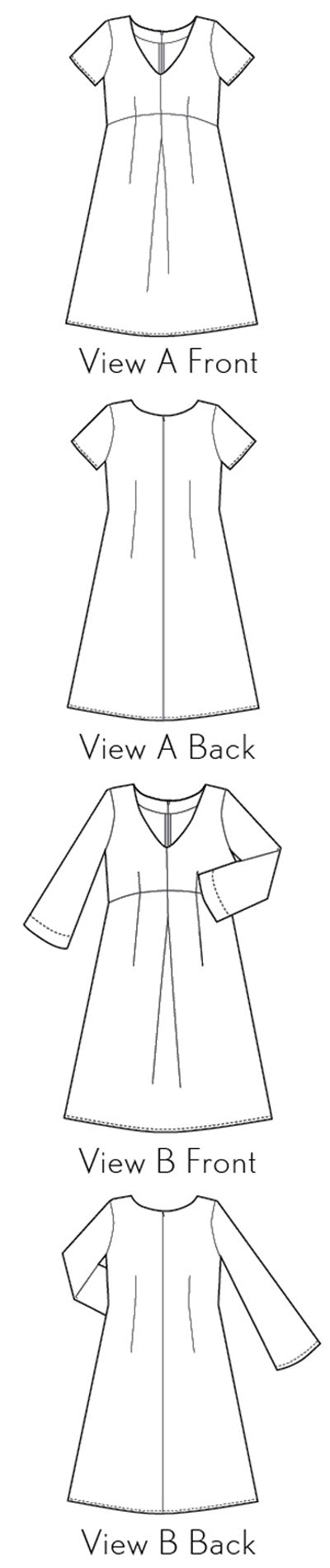 PDF Pattern - Kyoto Dress | Liesl + Co