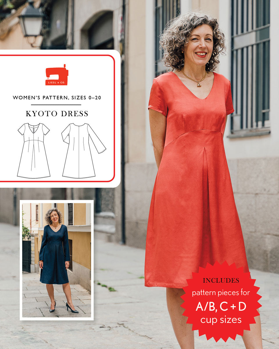 PDF Pattern - Kyoto Dress | Liesl + Co