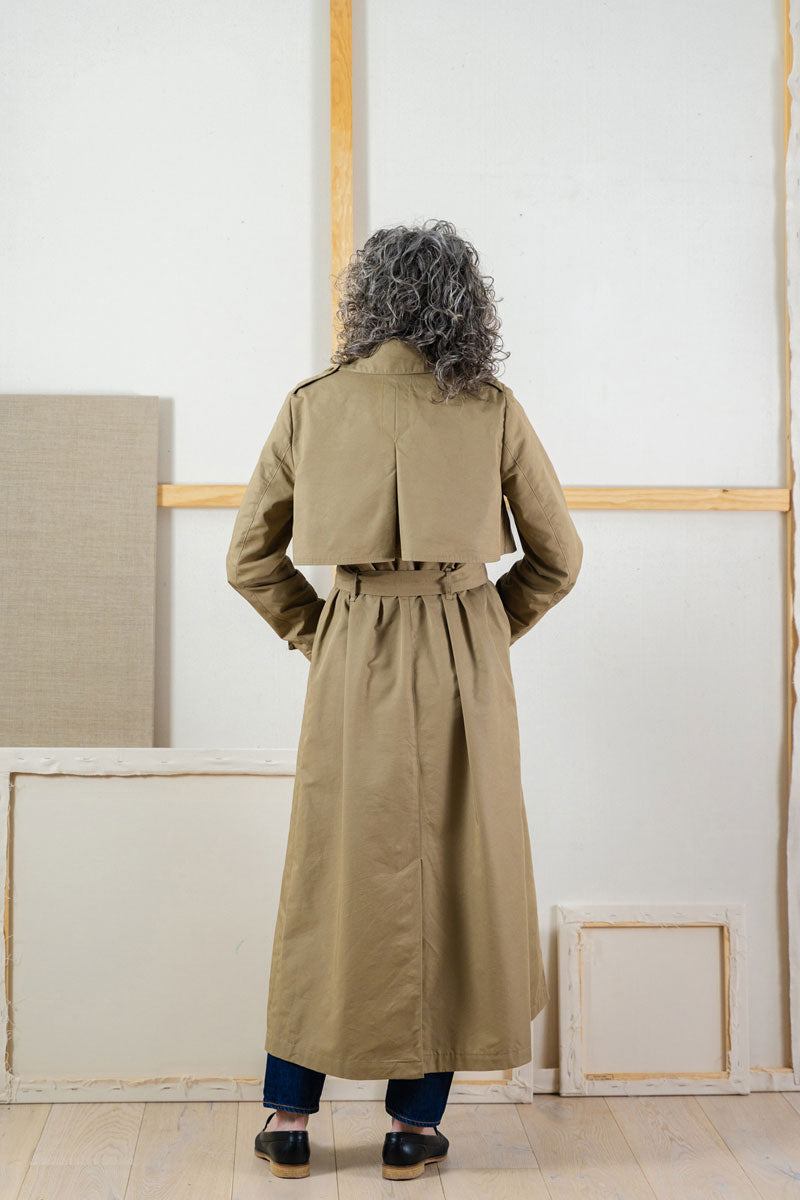 PDF Pattern - Prado Trench Coat | Liesl + Co