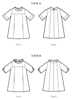 PDF Pattern - School Photo | Oliver + S