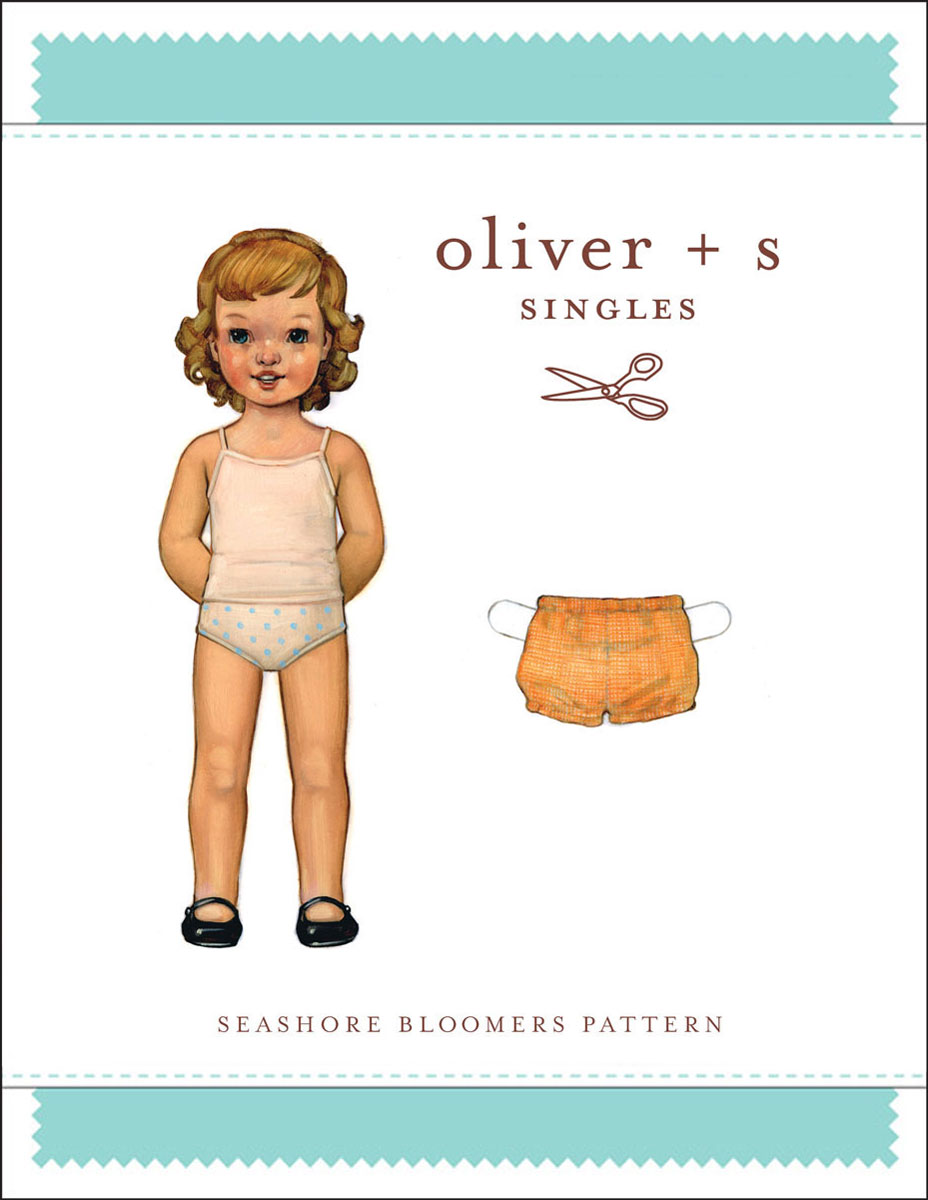 PDF Pattern - Seashore Bloomers | Oliver + S