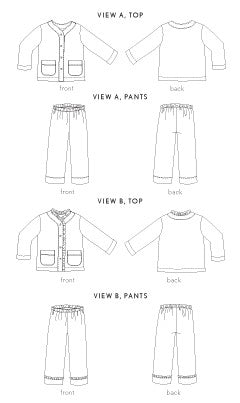 PDF Pattern - Sleepover | Oliver + S