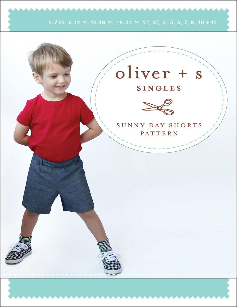 PDF Pattern - Sunny Day Shorts | Oliver + S