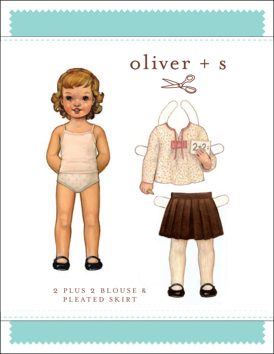 PDF Pattern - Two Plus Two | Oliver + S