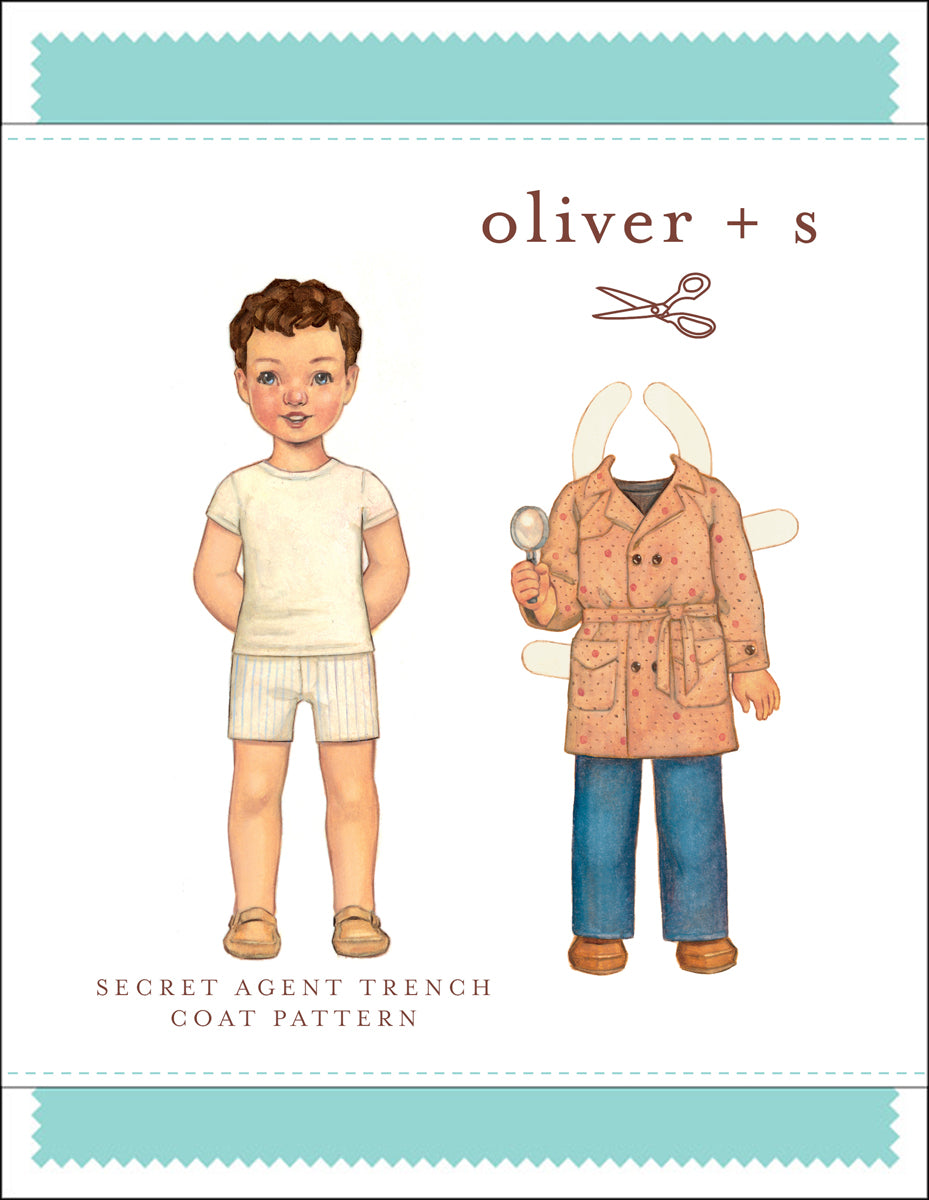 PDF Pattern - Secret Agent | Oliver + S