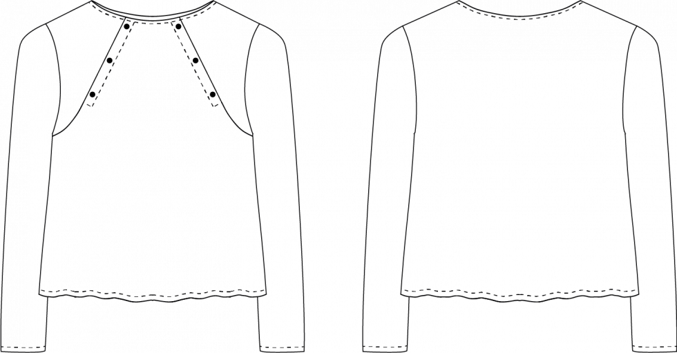 PDF Pattern - Oria Jumper | Cha' Coud