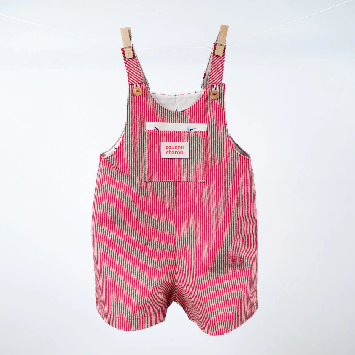 London Dress & Short Overalls - Baby - Sewing Pattern | Ikatee