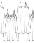 PDF Pattern for Kit - Smultron Dress | Paradise Patterns