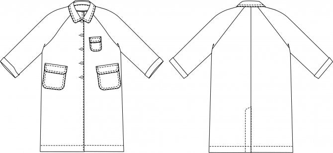 PDF Pattern - September Coat | Merchant & Mills